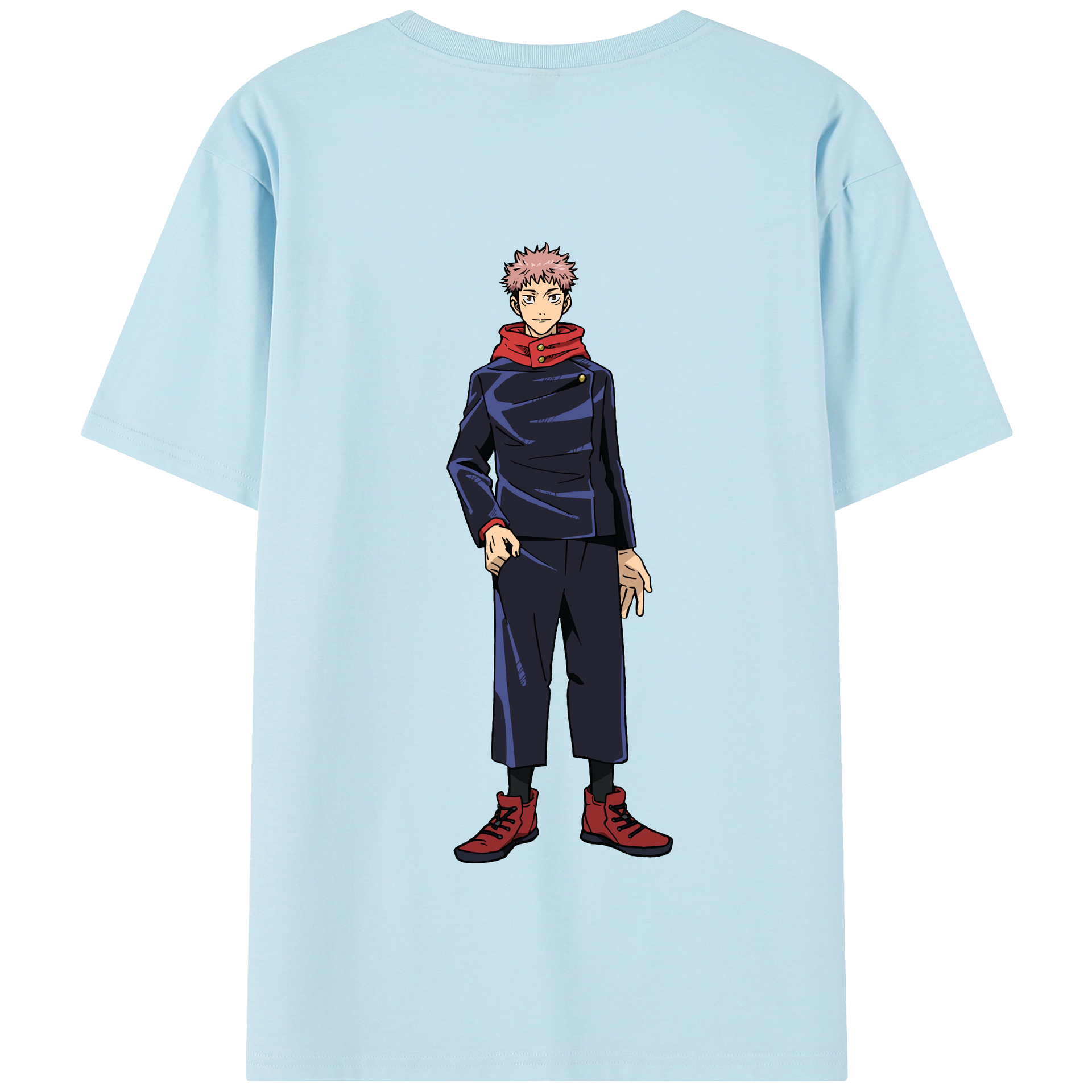 （画像用） 呪術廻戦 Jujutsu Kaisen 綿100％半袖Tシャツ（背面プリント）